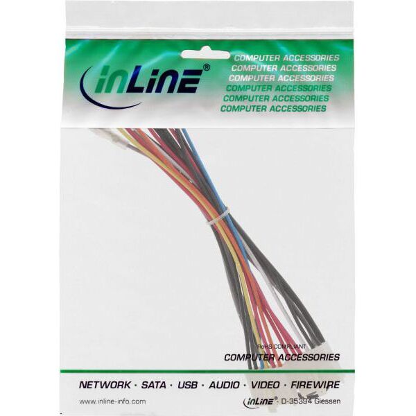 InLine ATX20 - P8/P9, 0.2m, Wielokolorowy (26641S)