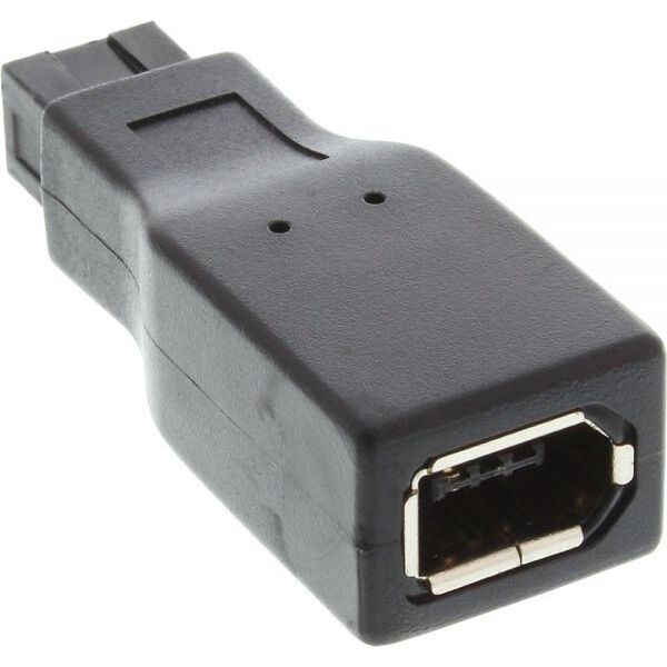 InLine Firewire 9-pin - Firewire 6-pin, Czarny (34600A)