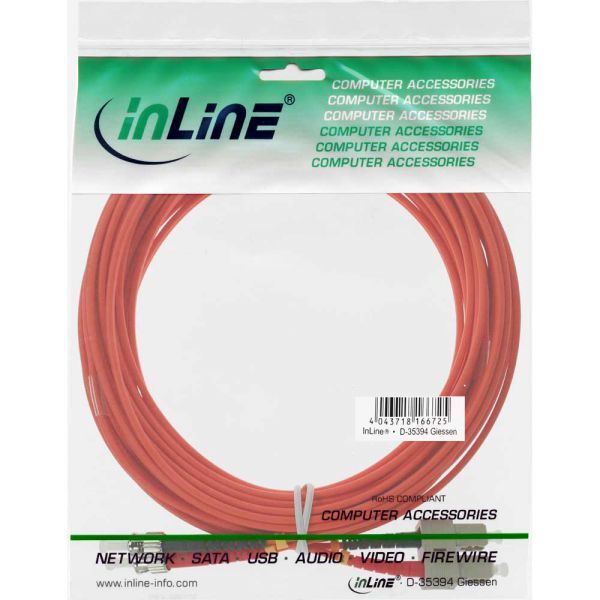 InLine Patchcord światłowodowy SC/ST, 50/125µm, OM2, 15m (82515)