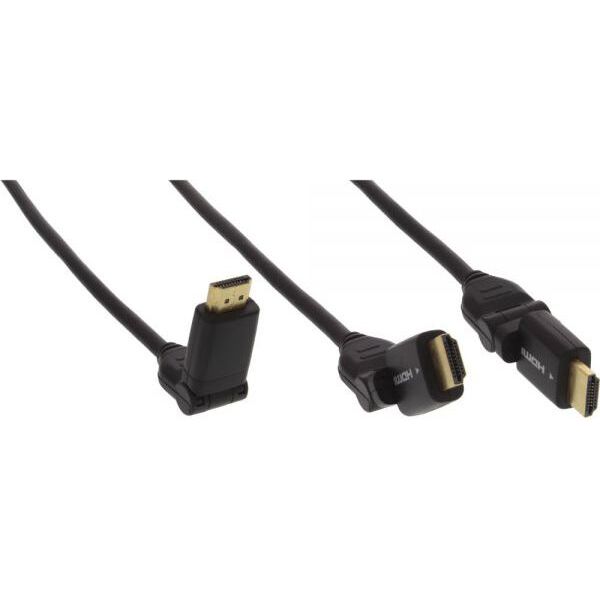 Kabel InLine HDMI - HDMI 1.5m czarny (17011W)
