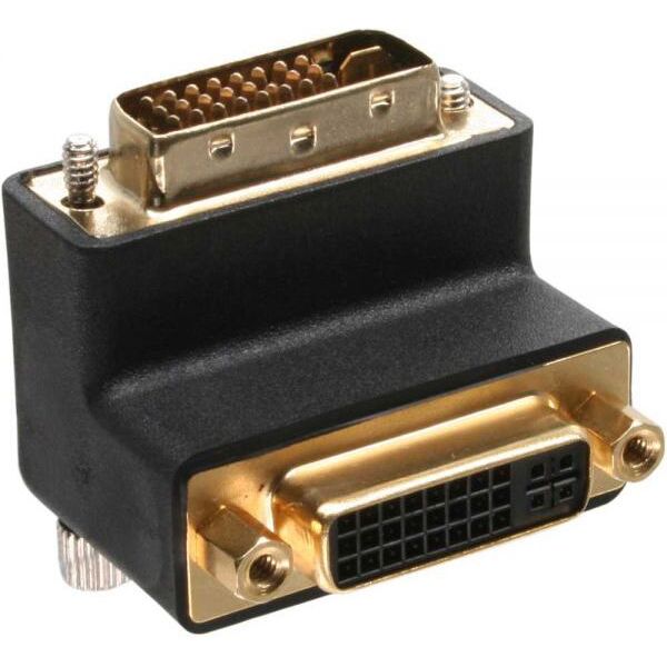 Adapter AV InLine DVI-I - DVI-I czarny (17781W)