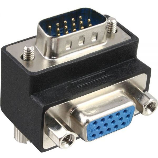 Adapter AV InLine D-Sub (VGA) - D-Sub (VGA) czarny (37248I)