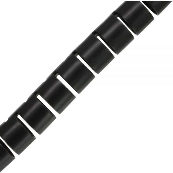 Organizer InLine Spirala na przewody Czarny 1 sztuka  (59947U)