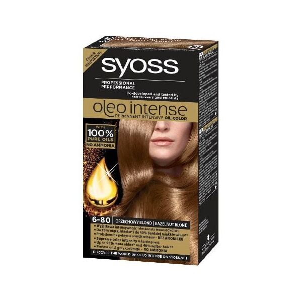 Syoss Farba do włosów Oleo 6-80 orzechowy blond