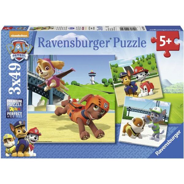 Ravensburger Puzzle 3w1. Psi Patrol (RAP 092390)