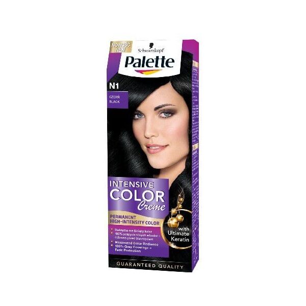 Palette Intensive Color Creme Krem koloryzujący nr N1-czerń