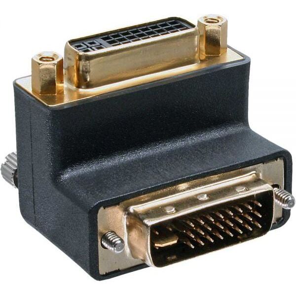 Adapter AV InLine DVI-I - DVI-I czarny (17781W)