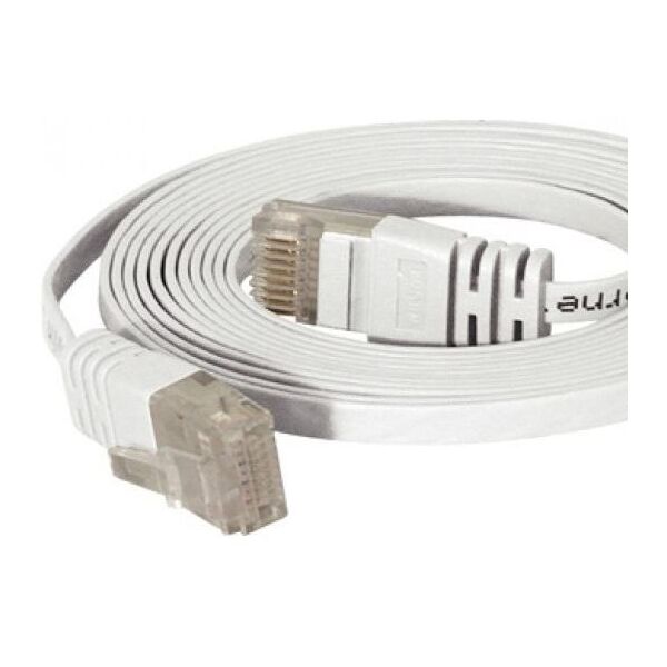 TecLine Patchcord Cat.6, U/UTP, płaski 0.5m (77800W)