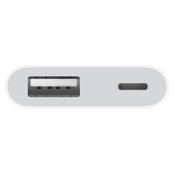 Adapter USB Apple Lightning - USB Biały  (MK0W2ZM/A)