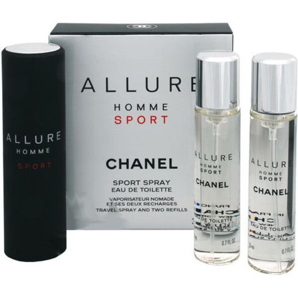Chanel  Allure Homme Sport (podróżny atomizer + wkłady) EDT 60 ml