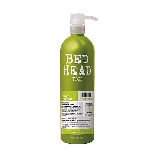 Tigi Bed Head Re-Energize Shampoo Szampon do włosów 750ml