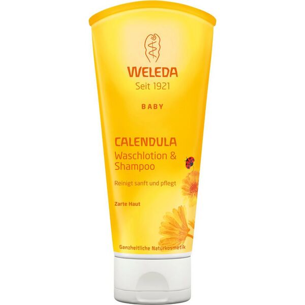 Weleda Baby Calendula Shampoo And Body Wash Balsam myjący do ciała i włosów 200ml