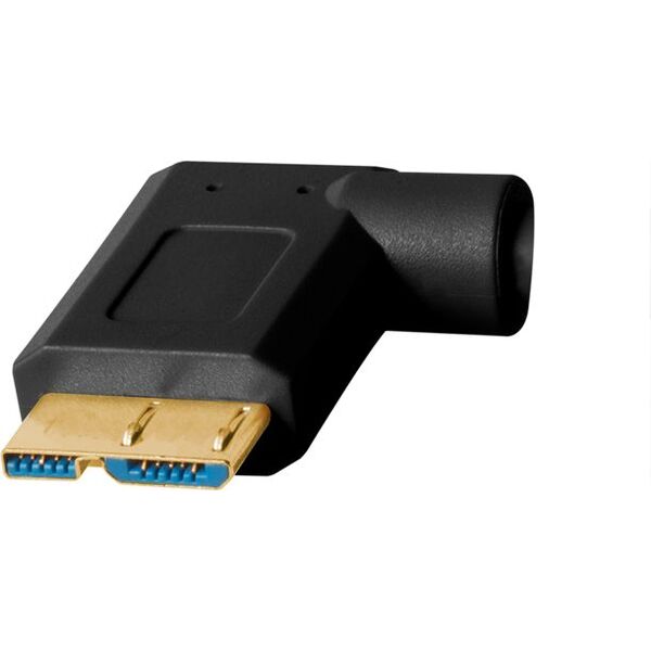 Tether Tools TPro USB 3.0 Micro-B Right Angle 4.6m/15' ORG (TET-CU61RT15-ORG)