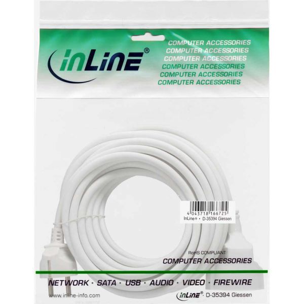 InLine przedłużacz zasilania, 7m (16407W)