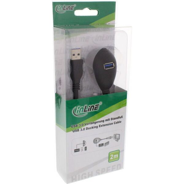 HUB USB InLine 2x USB-A 3.0 (35652)