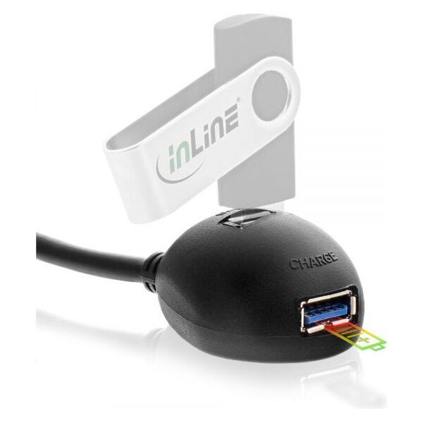 HUB USB InLine 2x USB-A 3.2 Gen1 (35653)
