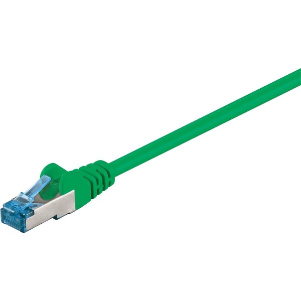 Goobay Patchcord S/FTP, Cat6a, LSZH, 2m, zielony (93742)