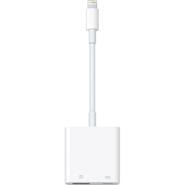 Adapter USB Apple Lightning - USB Biały  (MK0W2ZM/A)