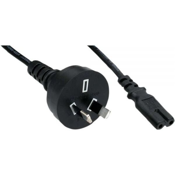 Kabel zasilający InLine Typ I - Euro 8 C7, żeński 1.8m (16654B)