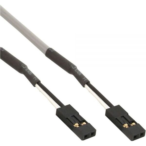 InLine 2 pin - 2 pin, 0.9m, Szary (19995)