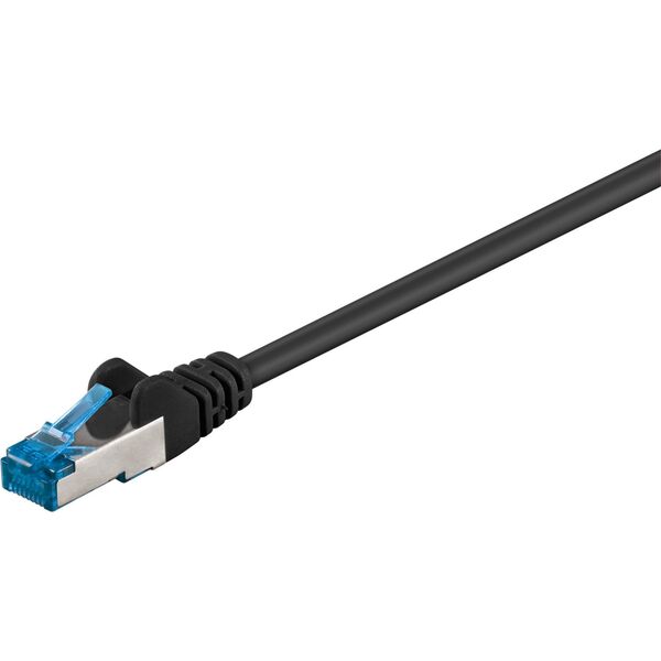 Goobay Patchcord S/FTP, Cat6a, LSZH, 2m, czarny (93746)
