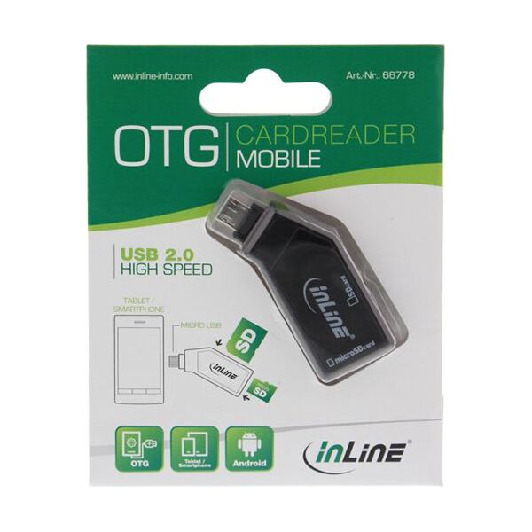Czytnik InLine USB 2.0 (66778)