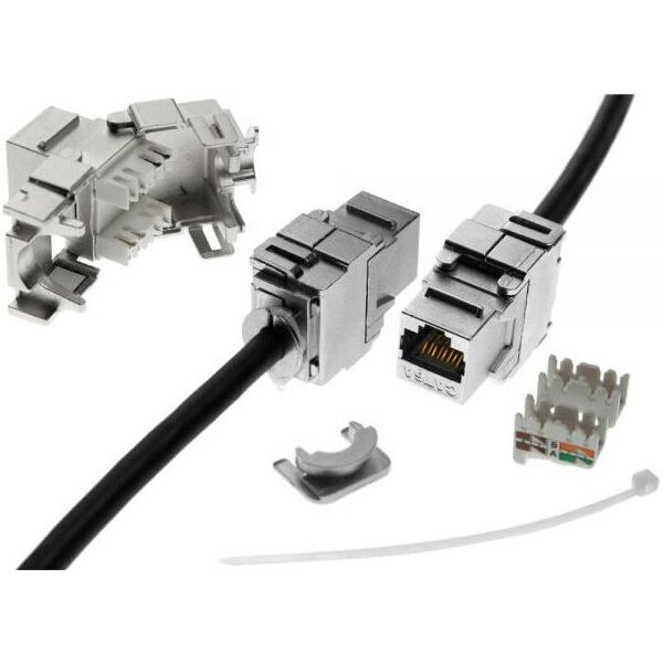 InLine Moduł Keystone Jack Snap-In Cat.6a (76201A)