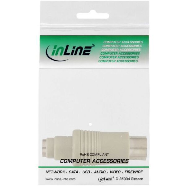 InLine PS/2 - 5-pin, Biały (33949)