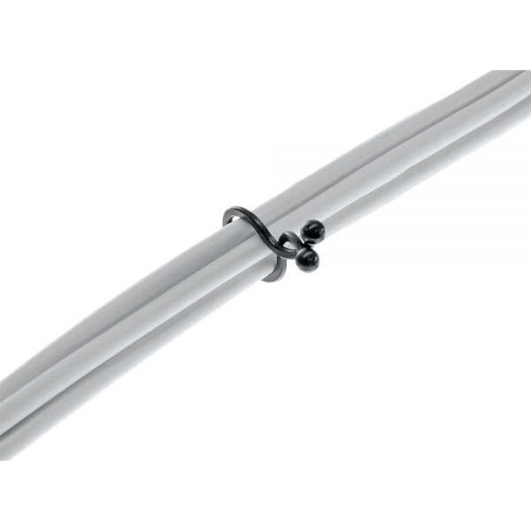 Organizer InLine Linka zaciskowa Czarny 10 sztuk  (59966L)