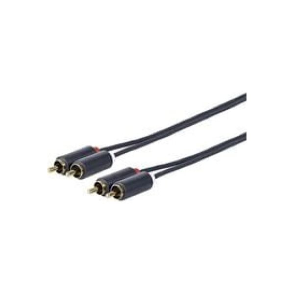 Kabel VivoLink RCA (Cinch) x2 - RCA (Cinch) x2 7m czarny (PRORCARCA7)