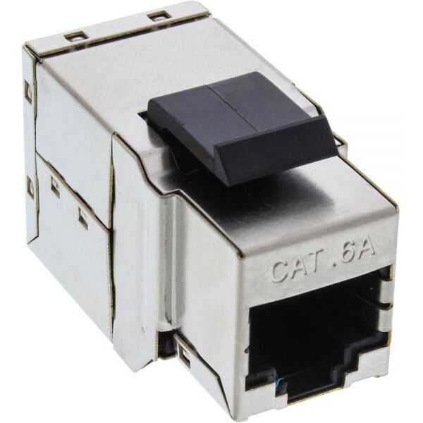 InLine Moduł Keystone RJ45 żeński - żeński przystawka Cat.6A STP (74206A)