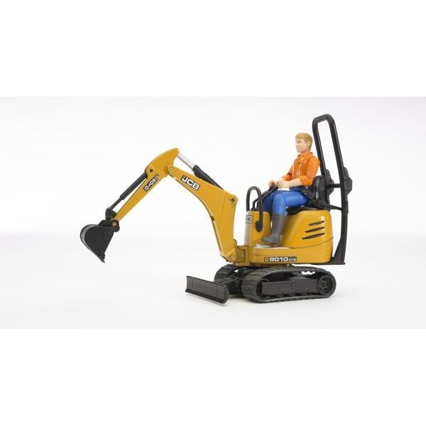 Bruder bworld JCB Micro Excavator 8010 CTS and Man (62002)