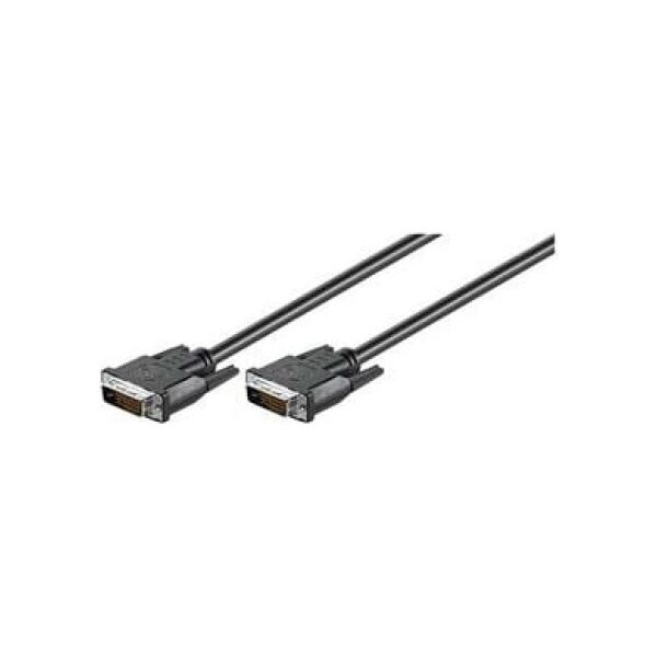 Kabel Goobay DVI-D - DVI-D 3m czarny (44787)