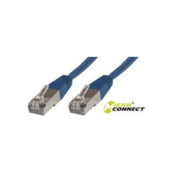 MicroConnect Patchcord, FTP, CAT6, 2m, niebieski (B-FTP602B)