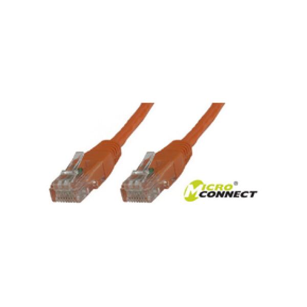 MicroConnect U/UTP CAT6 1,5M Orange PVC (B-UTP6015O)
