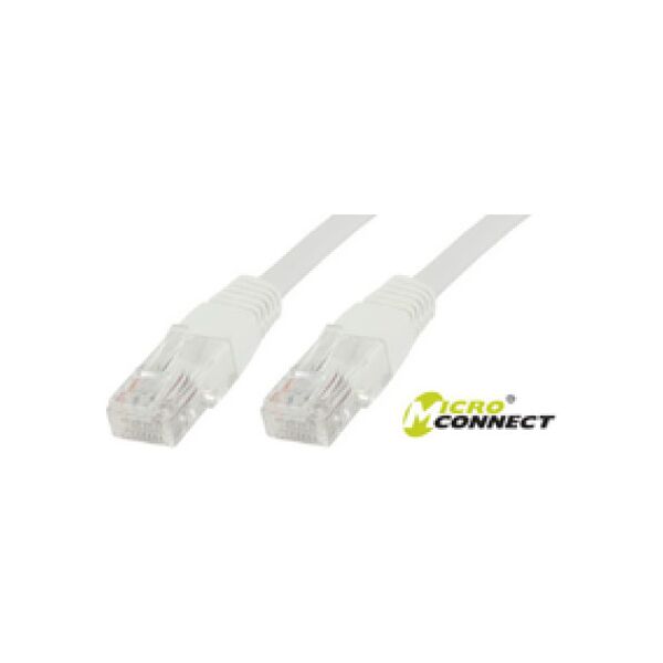 MicroConnect Kabel CAT 6 U/UTP 15m PVC Biały (B-UTP615W)