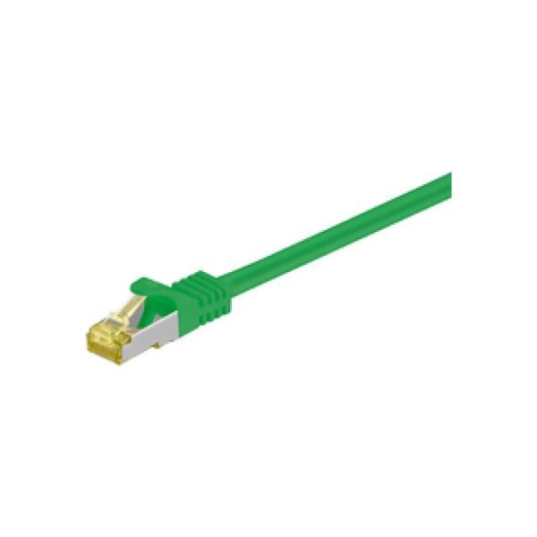 MicroConnect Patchcord CAT 7, S/FTP, zielony, 20m (SFTP720G)