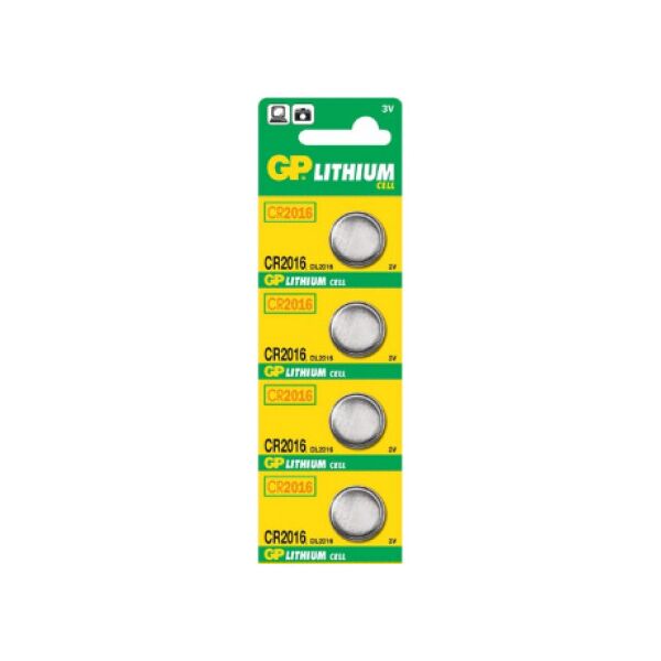GP Bateria Cell CR2016 90mAh 4 szt.