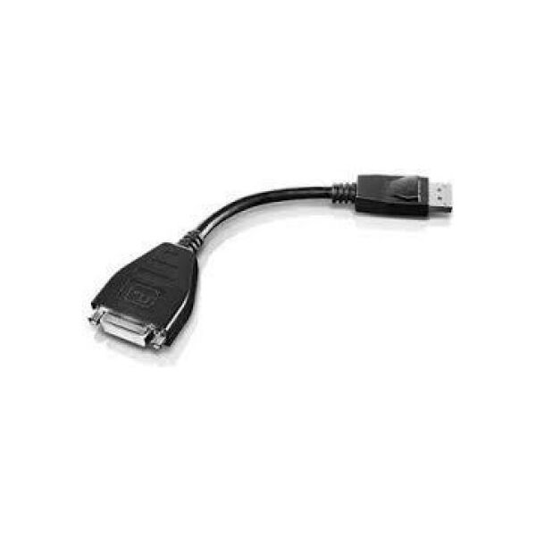 Adapter AV Lenovo DisplayPort - DVI-D czarny (43N9159)