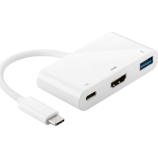 Stacja/replikator MicroConnect USB-C (USB3.1CCOM2)