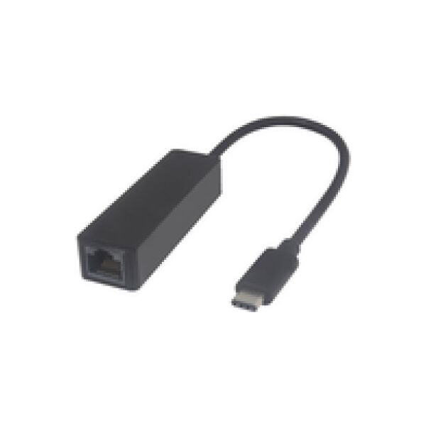 Karta sieciowa MicroConnect USB-C - RJ-45 Czarny (USB3.1CETHB)