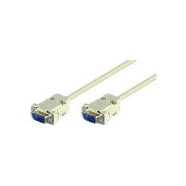 MicroConnect DB-9 - DB-9, 1.8m, Biały (SCSEHH2)