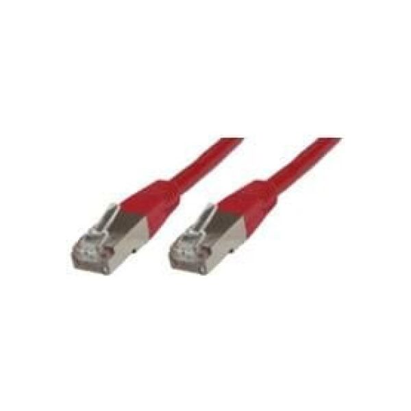 MicroConnect RJ-45/RJ-45 kat.6 10m Czerwony (SSTP610R)