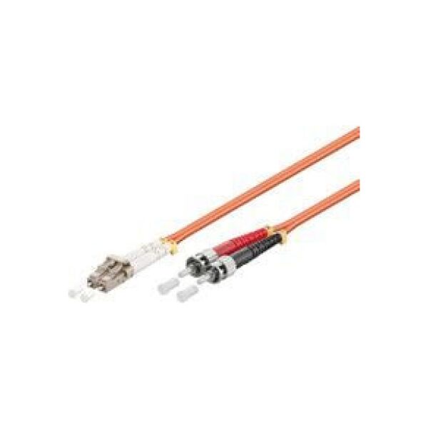 MicroConnect Patchcord światłowdowy, LC/PC-ST/PC, 62.5/125 OM1, 3m (FIB410003)