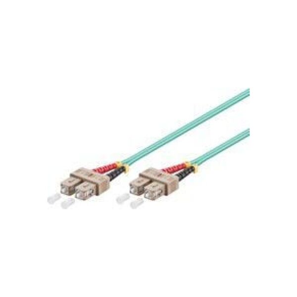 MicroConnect Patchcord światłowdowy SC/PC-SC/PC, 50/125 MM DPX, 2m (FIB222002)