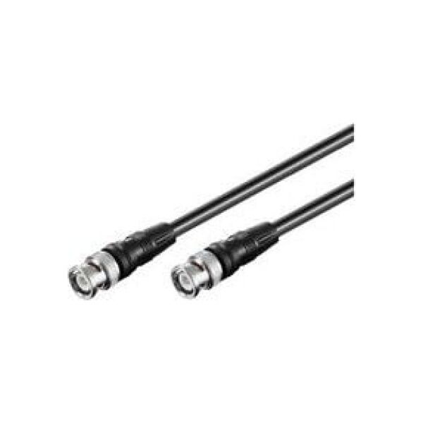 Kabel MicroConnect BNC - BNC 1m czarny (50423)
