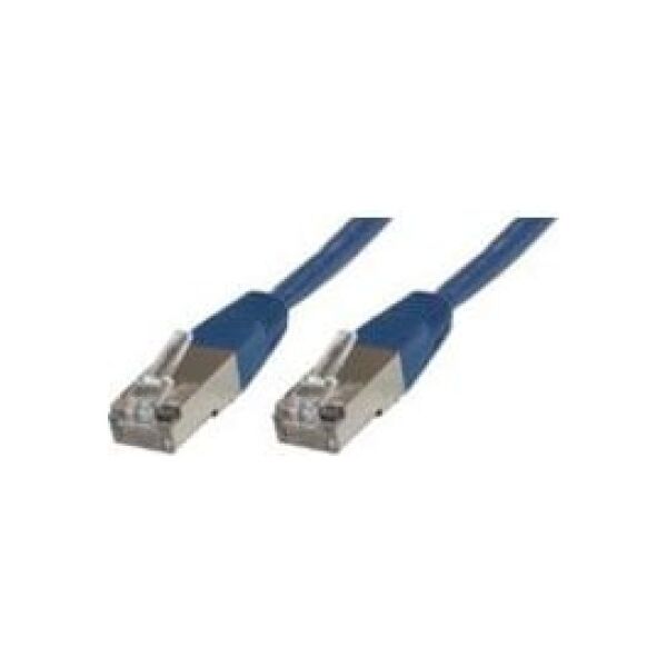 MicroConnect RJ-45/RJ-45 kat.6 0.5m Niebieski (SSTP6005B)