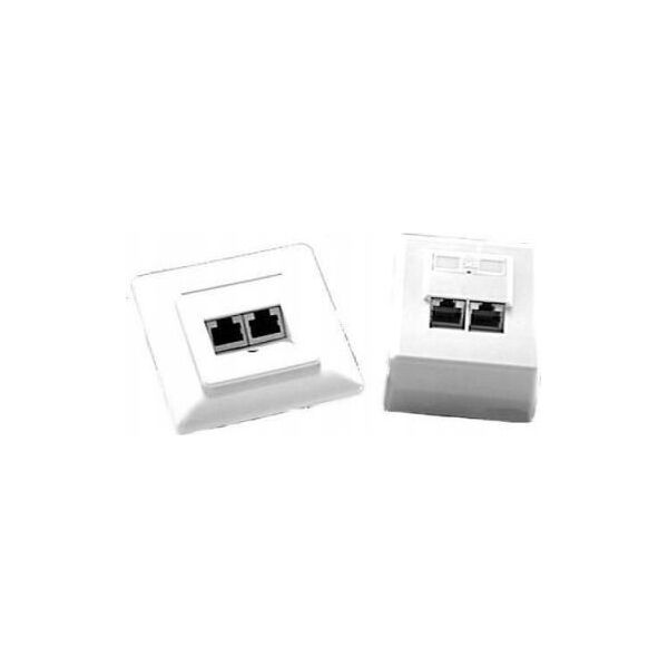 Digitus CAT 5e mod wall outlet. shield - DN-9001-N