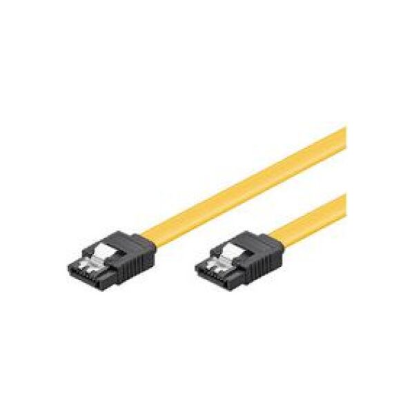 MicroConnect SATA - SATA, 0.3m, Żółty (SAT15003C6)