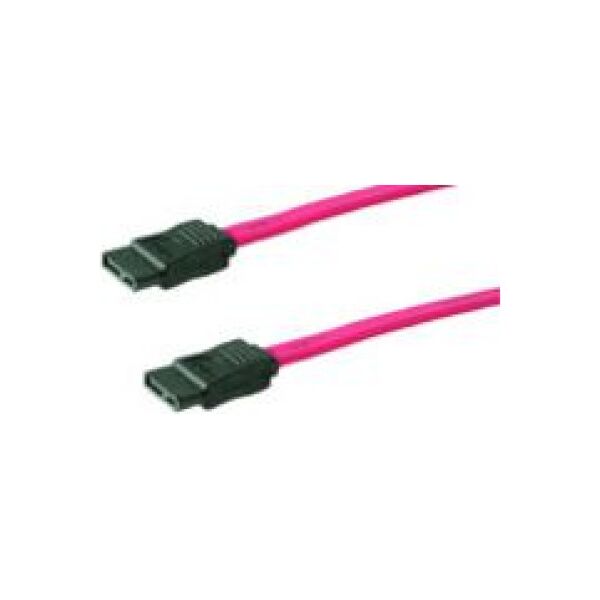 MicroConnect SATA - SATA, 0.5m, Różowy (SAT15005)